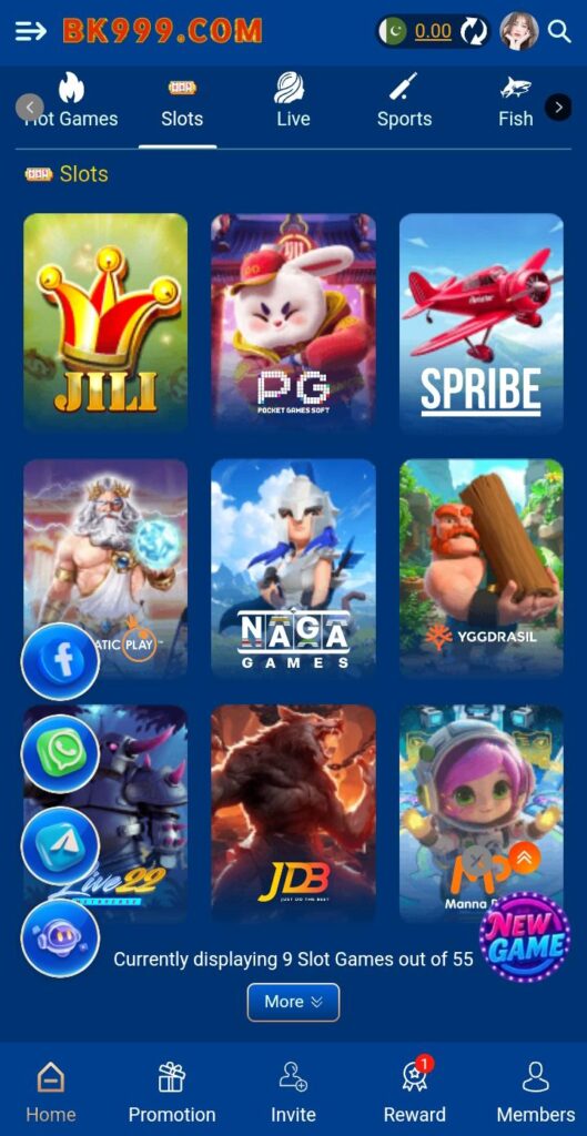 BK999 Game